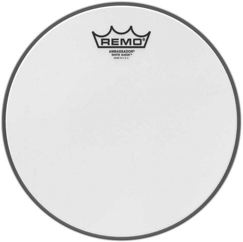 Remo BA0813-WS White Suede Ambassador Drum Head-13 بوصة in Saudi Arabia