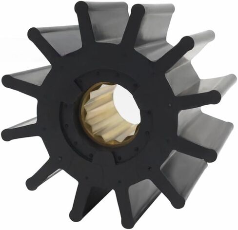 Seawater Pump Rubber Flexible Impeller Compatible with 17935-0001 Ship in Saudi Arabia