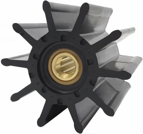 Rubber Flexible Impeller Compatible 09-49-1001 45 Ship in Saudi Arabia