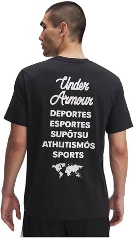 Under Armour UA 60/40S Sports WM SS - Black / / White - MD in Saudi Arabia