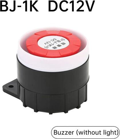 BJ-1K 12/24V/220V Buzzer high Decibel Sound and Light Alarm Horn Electronic(AC220V no Light) in Saudi Arabia