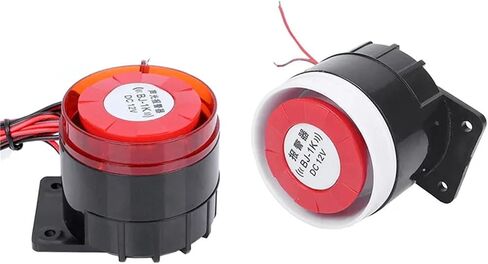 BJ-1K 12/24V/220V صوتي ديسيبل هاي ديسيبل ومكبر صوت إنذار الضوء (المصباح والجرس 220V) in Saudi Arabia
