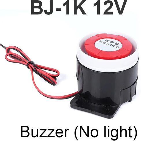 BJ-1K 12/24V/220V صوتي ديسيبل هاي ديسيبل ومكبر صوت إنذار الضوء (المصباح والجرس 220V) in Saudi Arabia