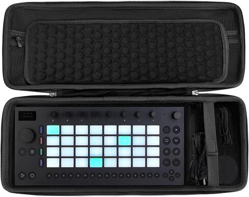 حالة وحدة تحكم MIDI ، متوافقة مع Ableton Move و Arturia microlab MK3 ، جيب الشبكات المدمج وحجرة الكابلات ، والتصميم الثابت ، مثالي للسفر والأداء المباشر in Saudi Arabia