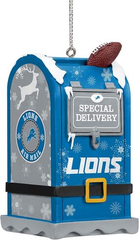 Foco NFL Baltimore Ravens Letters to Santa Mailbox Ornament ، Decoration Tree Decoration in Kuwait