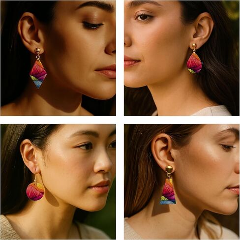 Zentangle Transfer Paper - 6 Pcs, Transfer Paper for Polymer Clay, Earth tone Polymer Clay Transfer Sheet for Jewelry Making ZEN-R1TP2 in Kuwait