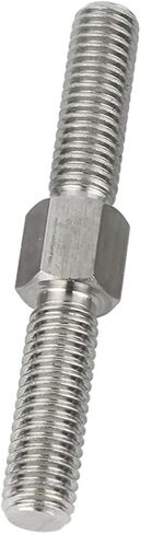 Double-Ended Threaded Rod, 2Pcs M4 M5 M6 M8 M10 M12 304 Stainless Steel Dual Head Threaded Bar Left Thread Right Double End Thread Rod Stud Bolts(M10,100mm) in Kuwait