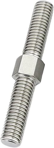 Double-Ended Threaded Rod, 2Pcs M10 Left and Right Thread Double End Thread Rod Positive and Negative Thread Bar Stud Bolts Screw 304 Stainless Steel(M10x30mm) in Saudi Arabia