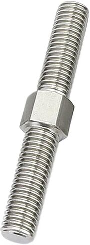 Double-Ended Threaded Rod, 2Pcs Left and Right Thread Double End Thread Rod M6 M8 Positive and Negative Thread Bar Stud Bolts Screw 304 Stainless Steel(M6x40mm) in Saudi Arabia