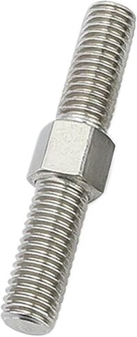 قضيب مزدوج ملولب ، 2pcs الخيط الأيسر واليمين قضيب الخيط المزدوج M4 M5 إيجابي وسلبي البراغي مسامير مسمار المسمار 304 الفولاذ المقاوم للصدأ (M5x40mm) in Saudi Arabia