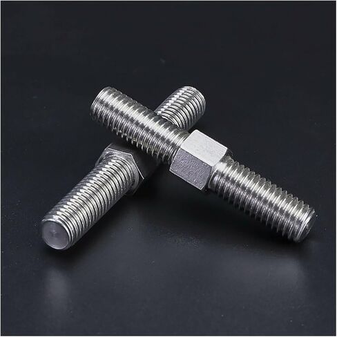 قضيب مزدوج الملوث ، 2pcs M5 M6 M8 الخيط الأيسر واليمين قضيب الخيط المزدوج قضيب الخيط الإيجابي والسلبية البراغي مسمار المسمار 304 الفولاذ المقاوم للصدأ (M5x30mm) in Saudi Arabia