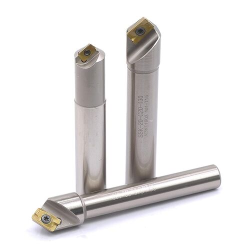 SSK45DGREE Chamfer Cutter Tool مخرطة Tungsten Steel Milling Cutter APMT Carbide Insert Holder Charmfering 1PCs (SSKC16-20-130) in Kuwait