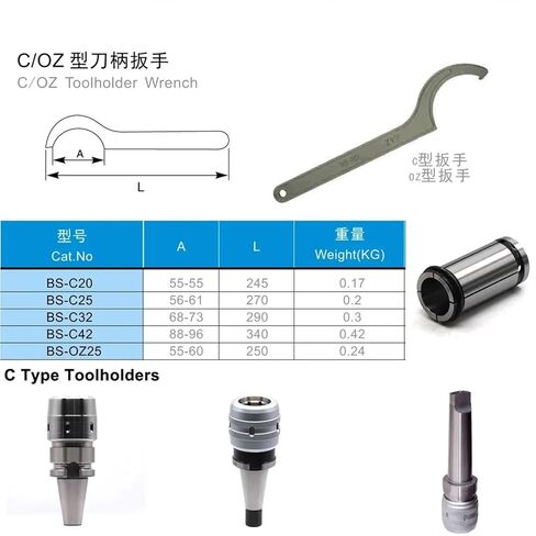 C Type C32 C42 Spannner مخرطة الأدوات حامل آلة نقش الطاقة القاطع دقة مفهرسة مفهرسة 1pcs (BSC32) in Kuwait
