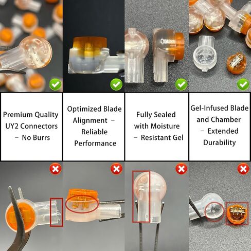 Liujincan 50pcs Uy2 K2 مملوءة بالماء IDC Cable Cable Cable Cable Cable Cable Cable Cable. in Saudi Arabia