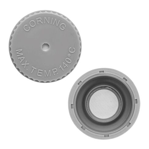 Pyrex GL45 الرمادي البول بروبيلين برغي التهوية مع غشاء PTFE 0.22 ميكرون 1395-45LTCM (واحد) in Saudi Arabia