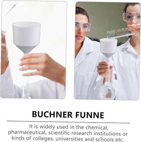 Amosfun Laboratory Funnel Plastic Suction Filtration Funnel for Chemical and Scientific Easy to Use Schools and Universities in Saudi Arabia
