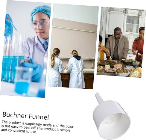 Amosfun Laboratory Funnel Plastic Suction Filtration Funnel for Chemical and Scientific Easy to Use Schools and Universities in Saudi Arabia