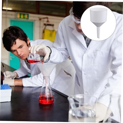 Amosfun Laboratory Funnel Plastic Suction Filtration Funnel for Chemical and Scientific Easy to Use Schools and Universities in Saudi Arabia