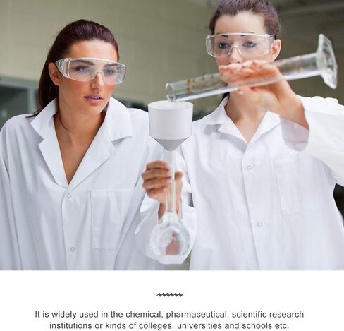 ABOOFAN Plastic Buchner Funnel Laboratory Filtration Funnel for Chemical and Pharmaceutical Use Practical Suction Tool for Easy Liquid Transfer and Convenient in Saudi Arabia