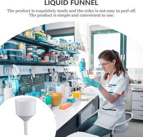 ABOOFAN Plastic Buchner Funnel Laboratory Filtration Funnel for Chemical and Pharmaceutical Use Practical Suction Tool for Easy Liquid Transfer and Convenient in Saudi Arabia