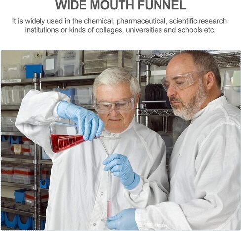 ABOOFAN Plastic Buchner Funnel Laboratory Filtration Funnel for Chemical and Pharmaceutical Use Practical Suction Tool for Easy Liquid Transfer and Convenient in Saudi Arabia