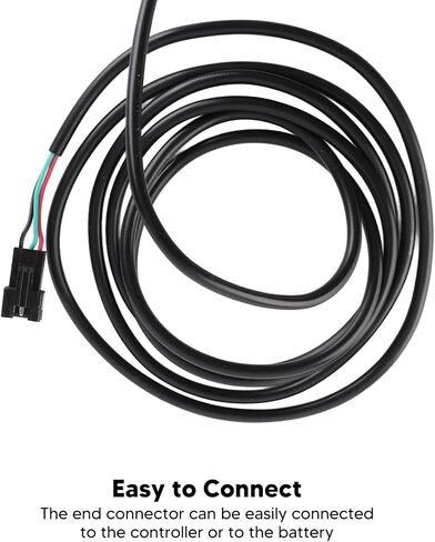 4 Pin Plug Electric Scooter Front Light with 4 Light Beads, 36V 48V 52V 60V Electric Bike Headlight with Horn, 12W Mini Ebike Front Lights with 1.5M Wire for Motorcycle in Saudi Arabia