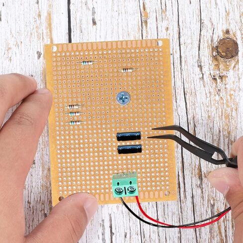 10 PCS 70mm x 90mm PCB Board Prototype Kit, Universal Printed Circuit Board, Copper Stripboards Prototype Perfboard for Electronic Experiment and DIY Soldering Electronic Projects in Saudi Arabia