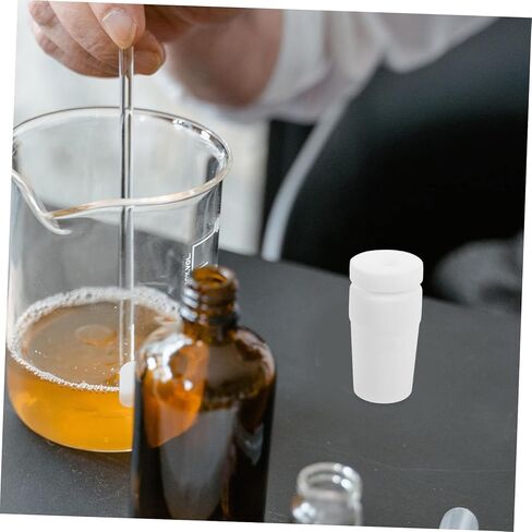 PRETYZOOM Magnetic Stirrer Sleeve Plug Replacement PTFE Cap End Plug for Laboratory Use Reusable Break Resistant Essential Supply for Scientific Applications in Saudi Arabia
