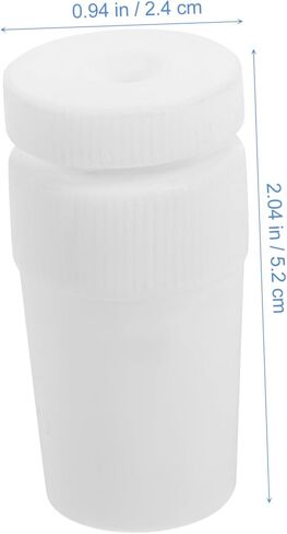 PRETYZOOM Magnetic Stirrer Sleeve Plug Replacement PTFE Cap End Plug for Laboratory Use Reusable Break Resistant Essential Supply for Scientific Applications in Saudi Arabia