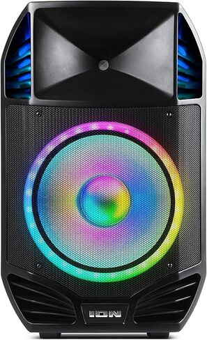 Ion Total PA Premier 500-Watt Party Speaker-صوت قوي ومشرق مع المؤثرات البصرية LED والميكروفون (متجدد) in Kuwait