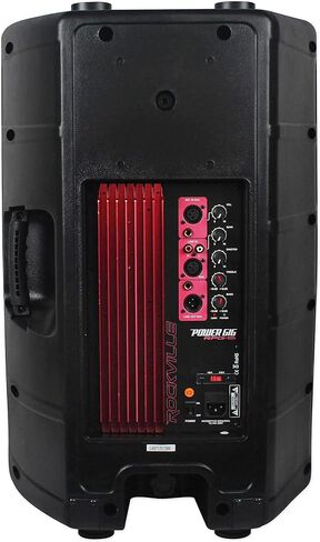Rockville Pair RPG15 15 "2000W مكبرات الصوت PA/DJ + 2 تقف + 2 كابلات + حقيبة in Saudi Arabia