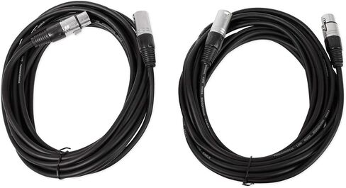 Rockville Pair RPG15 15 "2000W مكبرات الصوت PA/DJ + 2 تقف + 2 كابلات + حقيبة in Saudi Arabia