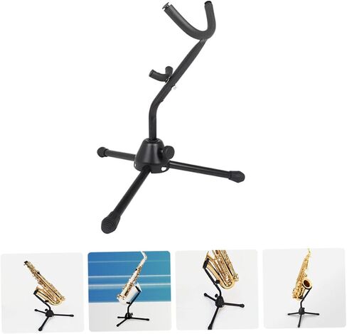 Alto Saxophone Folding Bracket Stand Durable Portable Saxophone Rack for Home Music Classroom Professional Instrument Display Holder in Saudi Arabia