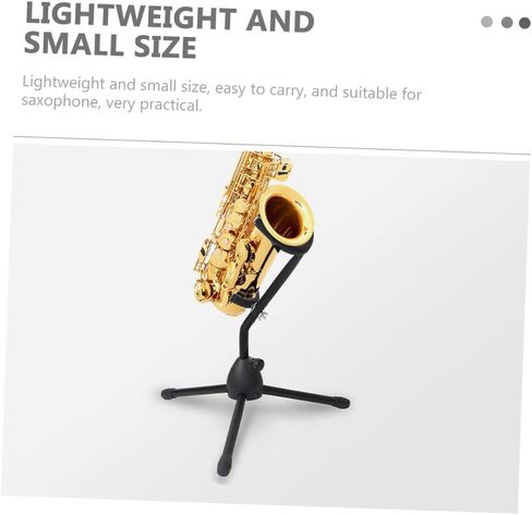Alto Saxophone Folding Bracket Stand Durable Portable Saxophone Rack for Home Music Classroom Professional Instrument Display Holder in Saudi Arabia