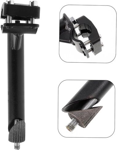 Hanabass Mountain Bike Handlebar Riser Riser Extender - قابلة للتعديل 25.4 مم/31.8 مم ، سبيكة الألومنيوم - تناسب BMX ، دراجات الأطفال in Kuwait
