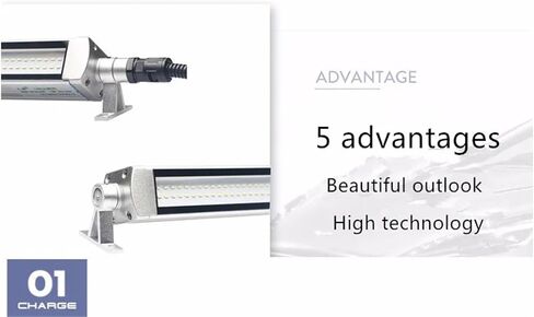 1pcs 20w 680mm LED Tool Tool Tool Light ، الإضاءة المقاومة للماء وإضاءة الانفجار ، أداة CNC Machine (110 فولت -20 فولت) in Saudi Arabia