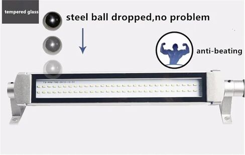 1pcs 20w 680mm LED Tool Tool Tool Light ، الإضاءة المقاومة للماء وإضاءة الانفجار ، أداة CNC Machine (110 فولت -20 فولت) in Saudi Arabia