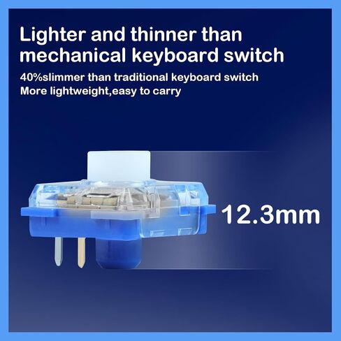 Kailh Choct V2 مفاتيح خلفية منخفضة لمخلفات لوحة المفاتيح الميكانيكية ، مفتاح RGB/SMD/MX 3-Pin in Kuwait