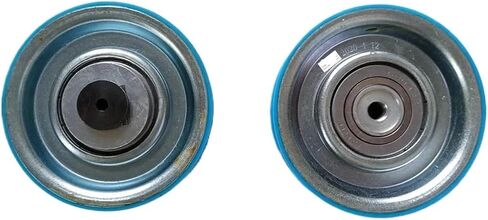 85 * 20 * 6204 Elevator Door Hanger Roller Blue Wheel with Axle OD 85mm W 20mm Bearing 6204 in Saudi Arabia