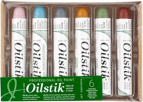 Jack Richeson Shiva Oilstik Paintstick, Neutral Colors, Set of 9 in Saudi Arabia