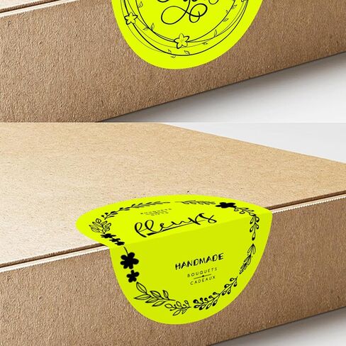 3 X 3 Inch Round Thermal Labels Circle Color Coding Labels Printable Waterproof 500PCS Round Stickers Adhesive Writable for Office, Garage, DIY Sticker, Barcodes, Name Tag, Fluorescent Pink in Saudi Arabia