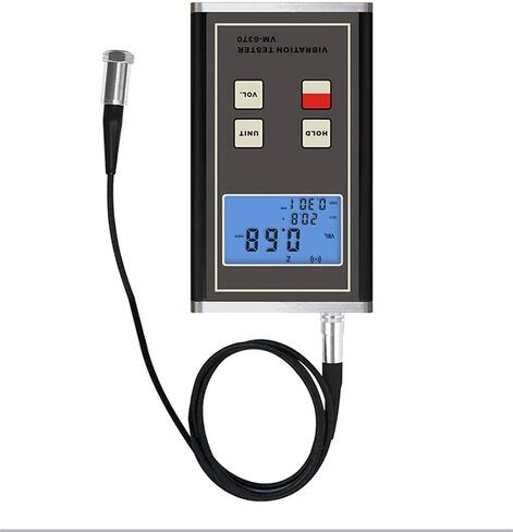 عداد الاهتزاز الرقمي VM-6370 متر الاهتزاز مقياس الاهتزاز الآلية غير المتوسطة والانحراف اختبار الاهتزاز مقياس كهروضوئي piezoelectric in Kuwait