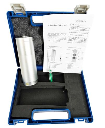 Portable Vibration Calibrators Vibration Meter Calibrator Self-Contained Handheld Shaker Designed for Quick and Easy Checking of Accelerometers Vibration Monitoring Systems Recording Systems in Saudi Arabia