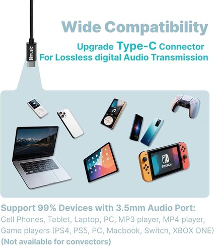 Hmusic Sleep Earbuds,USB C Wired Sleep Headphones for Side Sleepers,30dB Noise Isolate Sleepbuds w/Mic,2g Lightweight Siclicone Soft Earplug,Flat Thin Bed Earphones for Relax,Focus,Travel,Yoga(Pink) in Kuwait