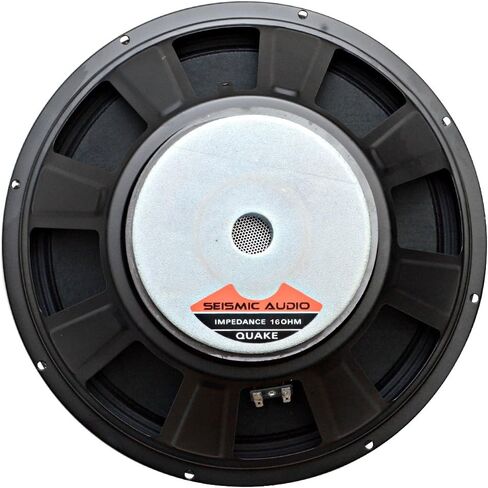 Seismic Audio Quake_15pair_16_ohm Raw Woofer Seeper Driver Pro Audio Pa DJ بديل ، 15 بوصة in Saudi Arabia