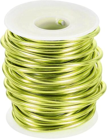 Harfington 12 Gauge Aluminium Craft Wire 2.0mm 98.5ft مرنة قابلة للانحناء مجوهر in Saudi Arabia