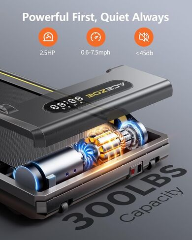 3 في 1 تحت جهاز المطحنة المكتبية مع ميل 10 ٪ ، حلقة المشي من وسادة المشي مع محطة عمل مكتب قابلة للإزالة ، ارتفاع قابل للتعديل لتلبية احتياجات مختلفة ، قابلة للطي للمكتب الصغير للمنزل in Kuwait