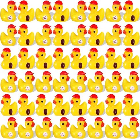 Suzile 50 PCS Mini Resin Bee Ducks Tiny Resin Animals Figs Small Little Bee Ducks Miniature Gift Decor in Saudi Arabia