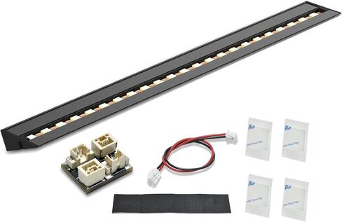 BIQU Panda Lux for Bambu-Lab P1S P1P X1C X1E 3D Printers, LED Light Strip Upgrade Kit 5V 0.3A, Easy to Install in Kuwait