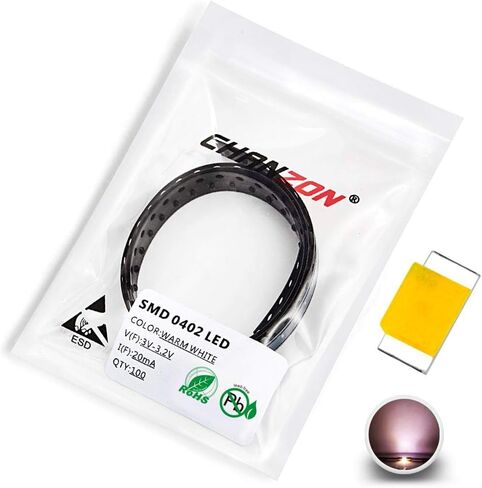 Chanzon 100 PCS SMD 0402 (1mm × 0.5mm) in Kuwait